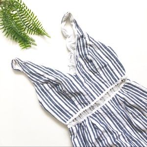 Lush Striped Romper